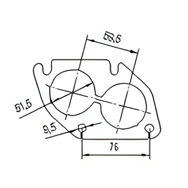 Catalizzatore per OPEL ASTRA 1.4i 16V 90cv