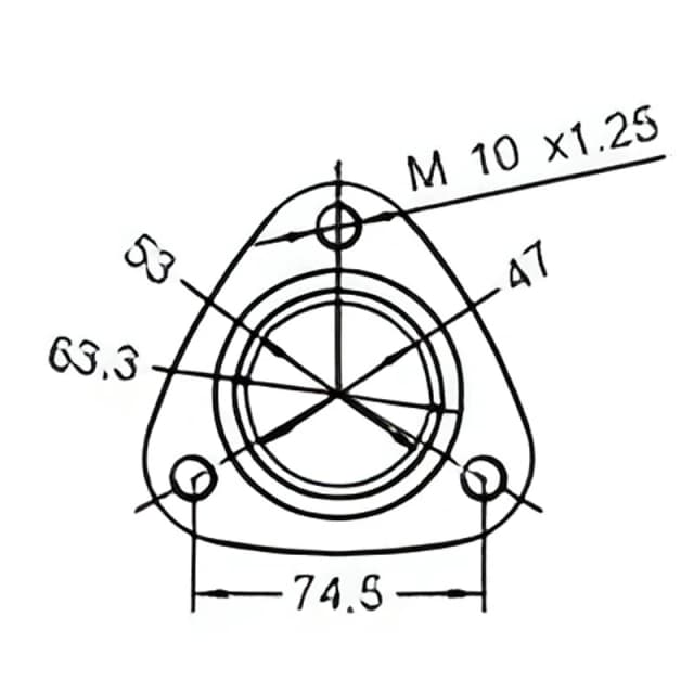 Catalizzatore per HONDA CR V 2.0i 16V 147cv