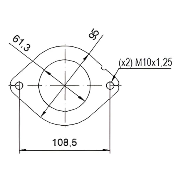 Catalizzatore per MAZDA 3 2.0i 16V 120cv
