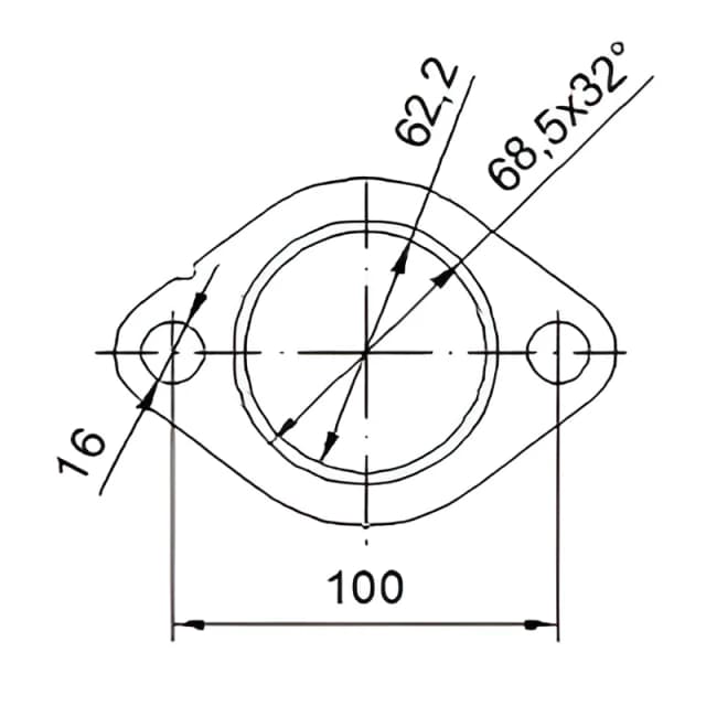 Catalizzatore per PEUGEOT 306 1.6i 90cv