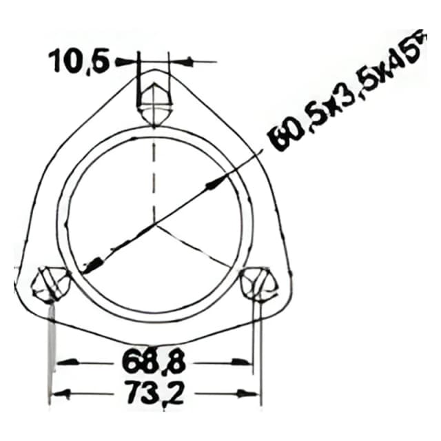 Catalizzatore per CITROEN JUMPER 2.5D 86cv