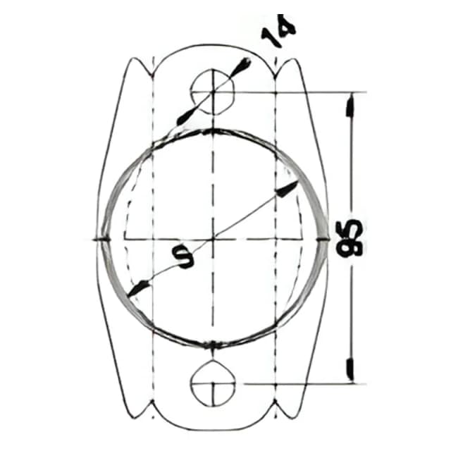 Catalizzatore per PEUGEOT 206 1.9D 70cv