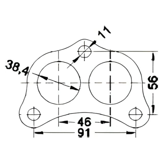 Catalizzatore per VOLKSWAGEN POLO 1.6i 75cv
