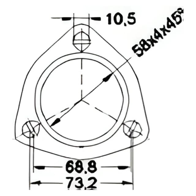 Catalizzatore per AUDI 80 2.0 Quattro 113cv