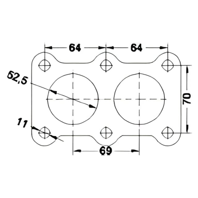 Catalizzatore per AUDI A3 1.8i 20V 125cv