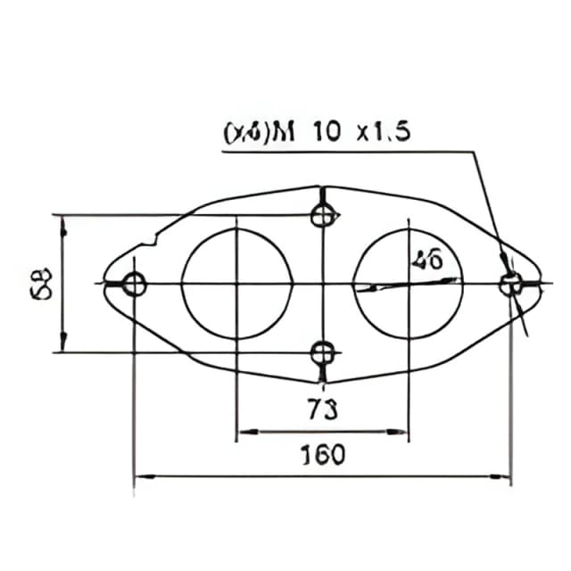 Catalizzatore per BMW 316I 1.8i 16V 116cv