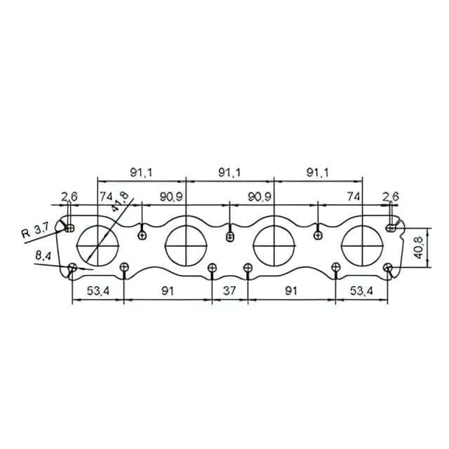 Catalizzatore per BMW 116I 1.6i 16V 122cv