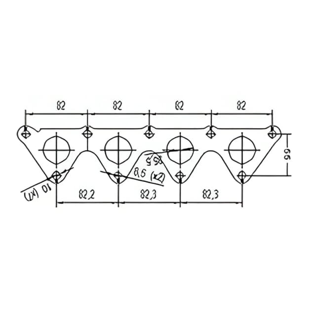 Catalizzatore per HYUNDAI COUPE A 1.6i 16V 105cv