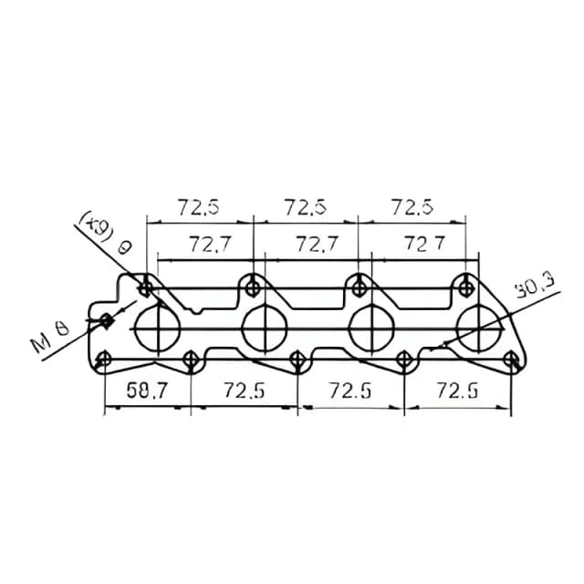 Catalizzatore per HYUNDAI I10 1.1i 12V LPG 65cv